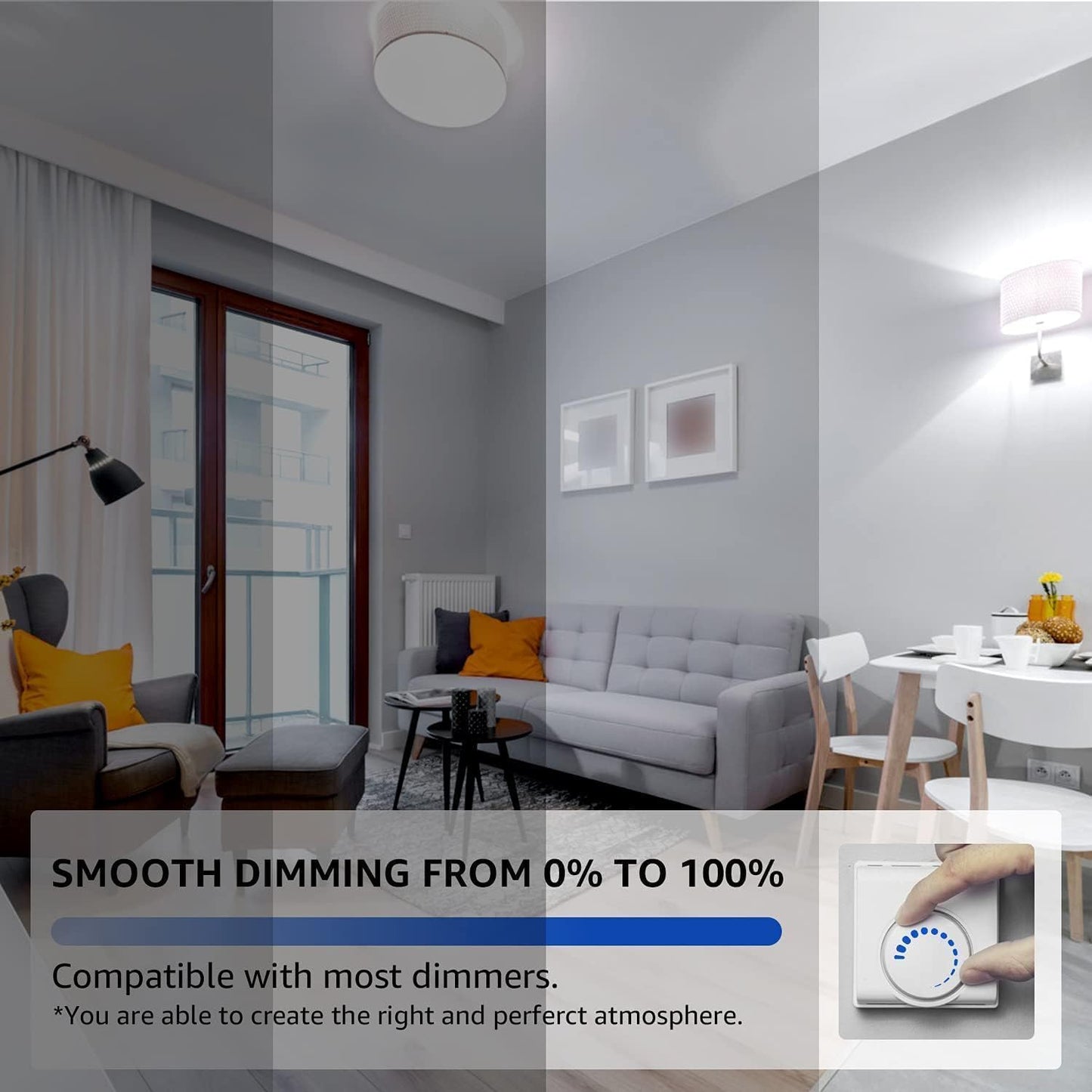 Mastery Mart Canada - 10 Pacs of BR30 LED Bulb, 10W Dimmable, 65 Watt Equivalent 700 Lumen, E26 Base, UL and Energy Star